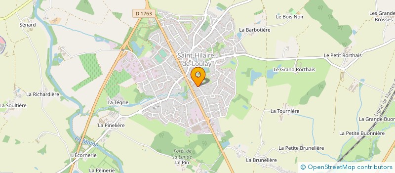 localisation de l'entreprise LAHMAR EXPERT FINITIONS à MONTAIGU-VENDEE