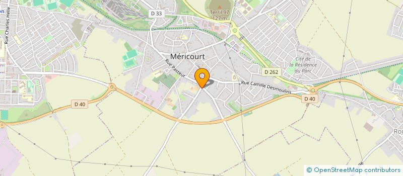 localisation de l'entreprise LAHMOUZ B ET AIT OUISSAADANE E à MERICOURT