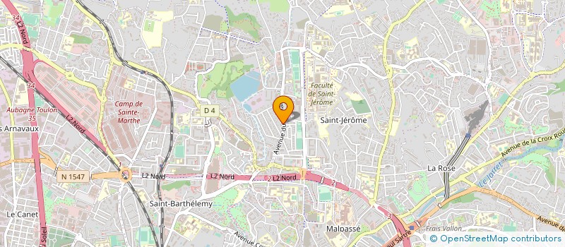 localisation de l'entreprise LAHNA BEAUTY à MARSEILLE