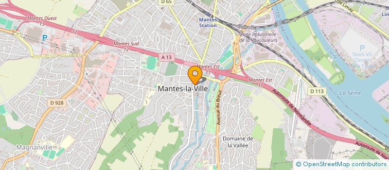 localisation de l'entreprise LAHO DIN PAK  MANTES-LA-VILLE