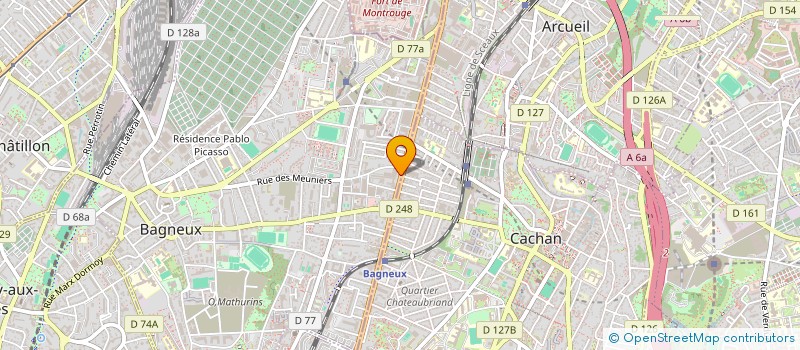localisation de l'entreprise LAHO PARTNERS à BAGNEUX