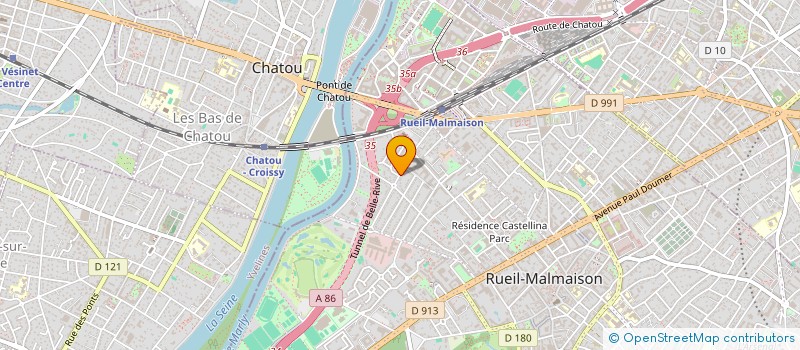 localisation de l'entreprise LAHORE à RUEIL-MALMAISON