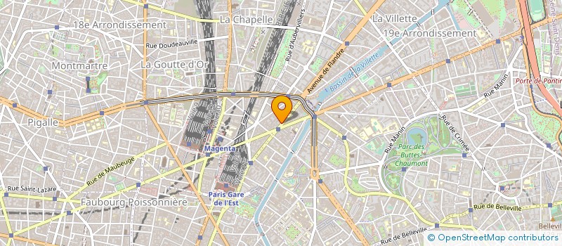 localisation de l'entreprise LAHORE BOUCHERIE  PARIS