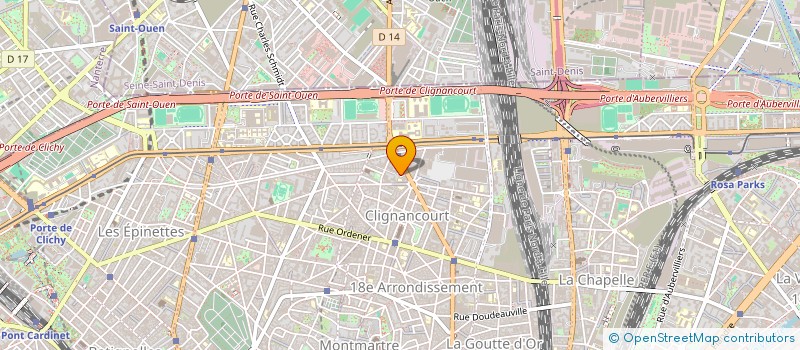 localisation de l'entreprise LAHOUEL TOUT TRANSPORT  PARIS