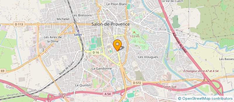 localisation de l'entreprise LAHOURIA à SALON-DE-PROVENCE