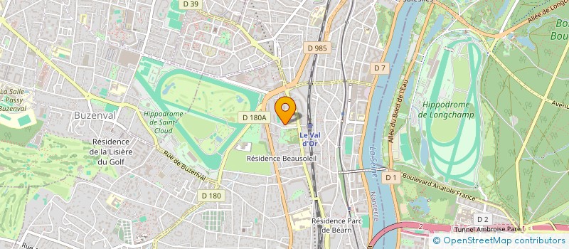 localisation de l'entreprise LAHY CONSULTING  SAINT-CLOUD