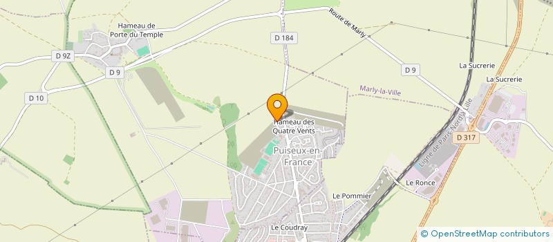 localisation de l'entreprise LAIA  PUISEUX-EN-FRANCE