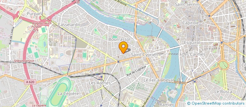 localisation de l'entreprise LAICHI NETTOYAGE à TOULOUSE