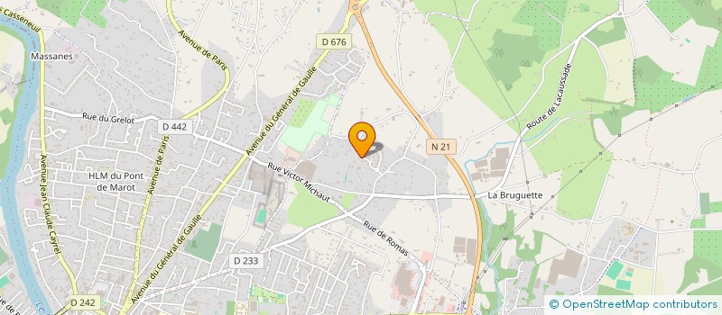 localisation de l'entreprise LAICI  VILLENEUVE-SUR-LOT