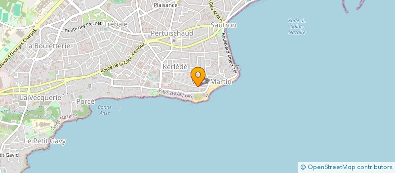 localisation de l'entreprise LAICITE ENSEMBLE  SAINT-NAZAIRE