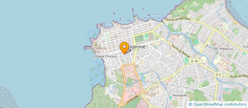 localisation de l'entreprise LAICKA AGENCY  CAYENNE