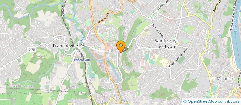 localisation de l'entreprise LAID  SAINTE-FOY-LES-LYON