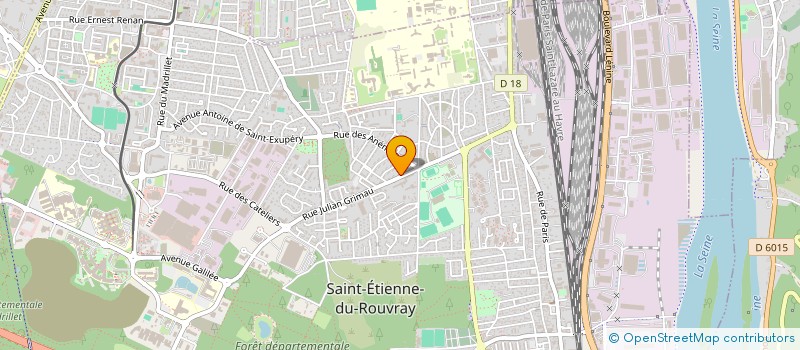 localisation de l'entreprise LAIFER TRANSPORT  SAINT-ETIENNE-DU-ROUVRAY