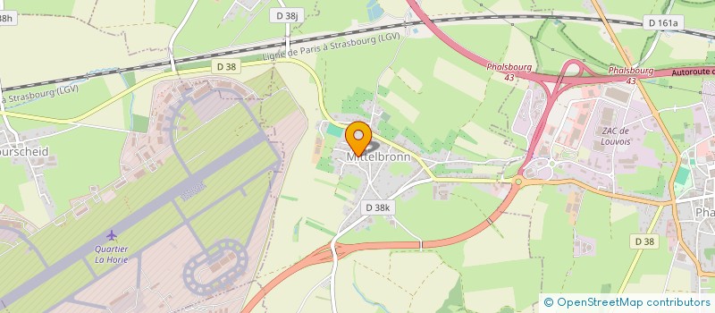 localisation de l'entreprise LAIGLE & BASTIEN DIAGNOSTICS  MITTELBRONN