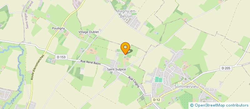 localisation de l'entreprise LAIGNEAU  SAINT-VIGOR-LE-GRAND