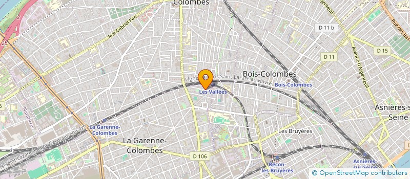 localisation de l'entreprise LAIGNEAU HEIZMANN INDIVISION à LA GARENNE-COLOMBES