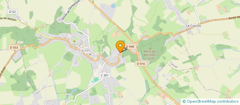 localisation de l'entreprise LAIGNEL INVEST  CASSEL