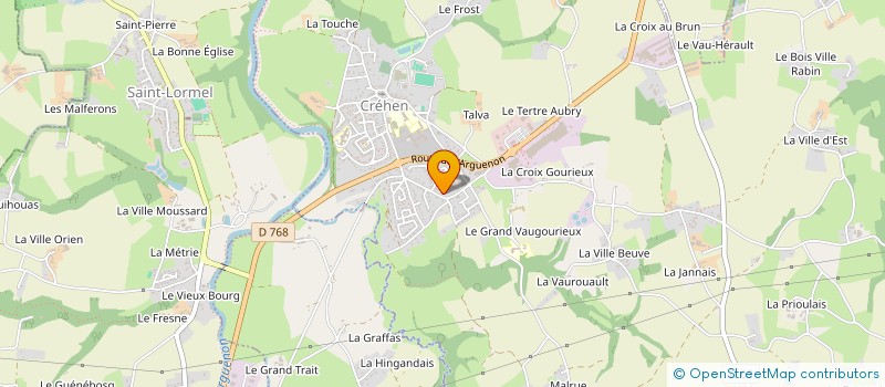 localisation de l'entreprise LAIGO  PLANCOET