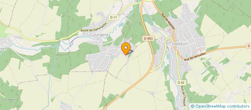 localisation de l'entreprise LAIGUE TRANSPORTS  COURGENT