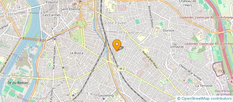 localisation de l'entreprise LAIKA à TOULOUSE