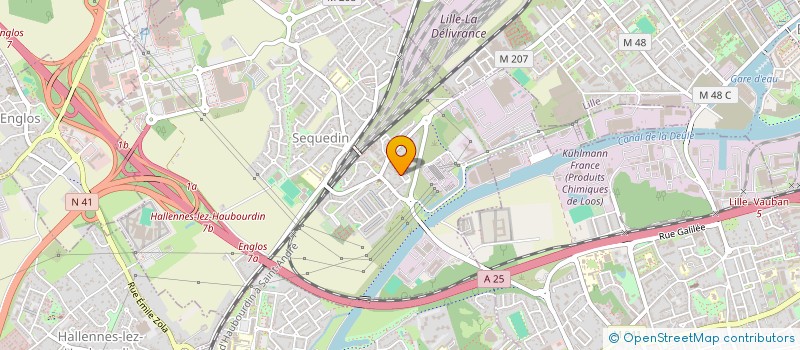 localisation de l'entreprise LAIKA GROUP INVEST  SEQUEDIN