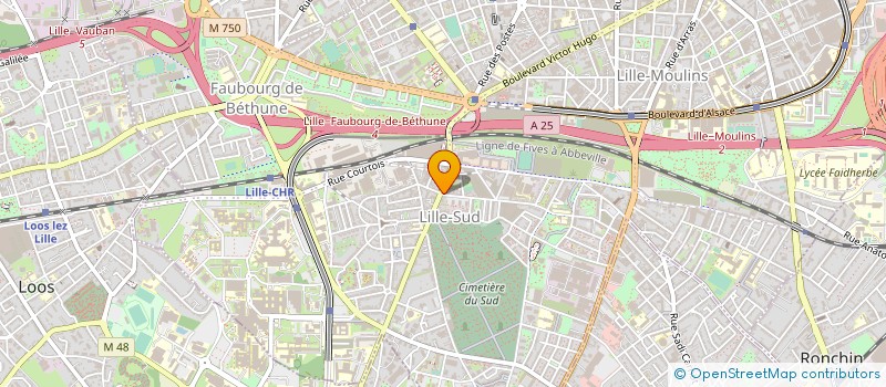 localisation de l'entreprise LAILASOARES - LS à LILLE