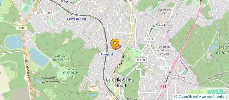 localisation de l'entreprise LAILETTE  LA CELLE-SAINT-CLOUD