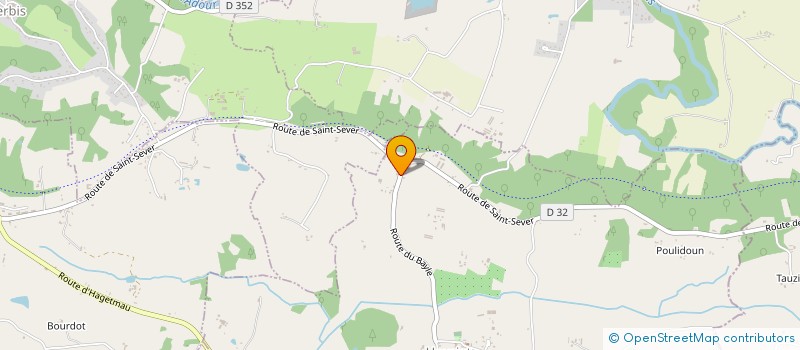 localisation de l'entreprise LAILHEUGUE  HAURIET