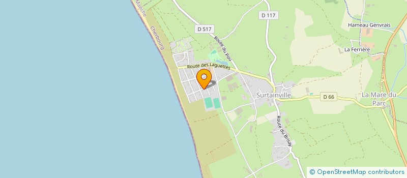 localisation de l'entreprise LAILLY  SURTAINVILLE