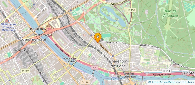 localisation de l'entreprise LAIMI  CHARENTON-LE-PONT