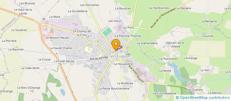 localisation de l'entreprise LAINE à MAEN ROCH