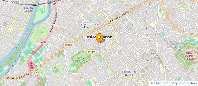 localisation de l'entreprise LAINE COMPANY à RUEIL-MALMAISON