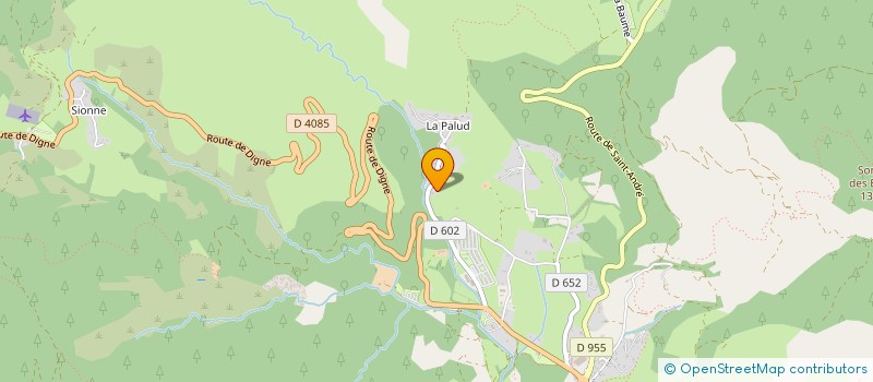 localisation de l'entreprise LAINE ET CRINIERE à CASTELLANE
