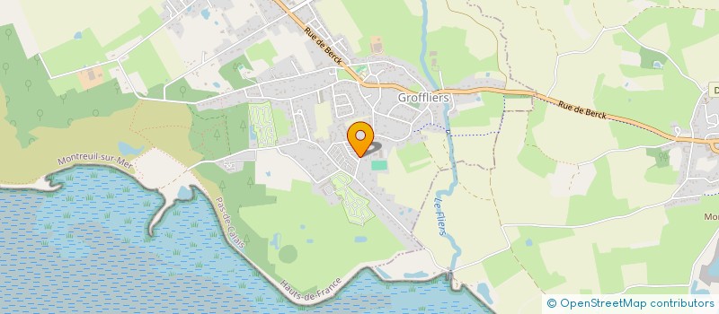 localisation de l'entreprise LAINE FLEURIE  GROFFLIERS