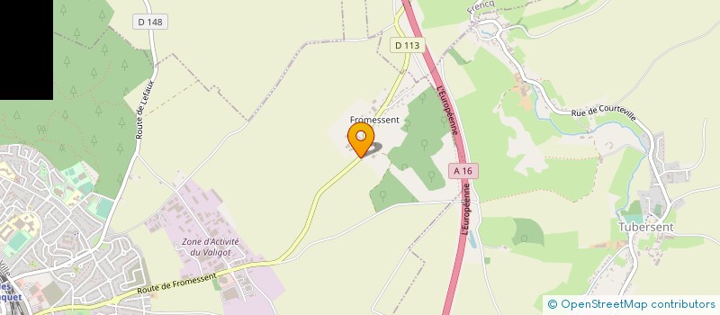 localisation de l'entreprise LAINE LE TOUQUET à ETAPLES