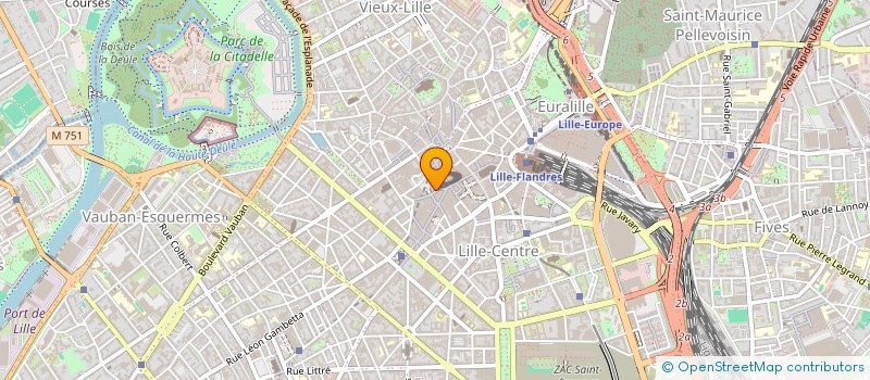 localisation de l'entreprise LAINE PH à LILLE