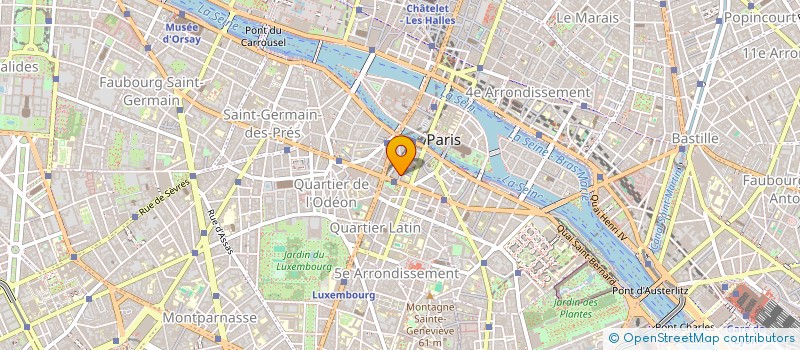 localisation de l'entreprise LAINE & VENT à PARIS