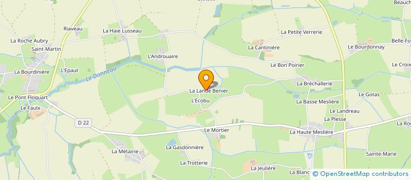 localisation de l'entreprise LAINE YVON  PANNECE