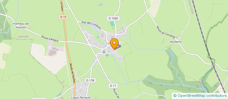 localisation de l'entreprise LAINOVA  LIERNAIS