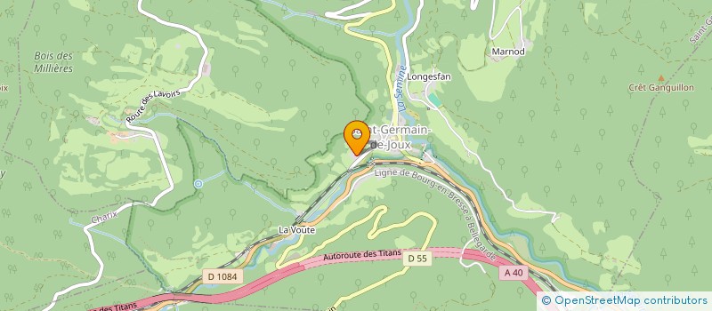 localisation de l'entreprise LAIQUIM  SAINT-GERMAIN-DE-JOUX