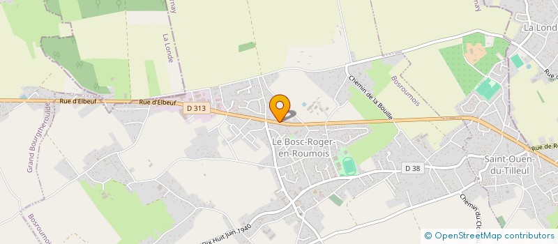 localisation de l'entreprise LAIR  BOSROUMOIS