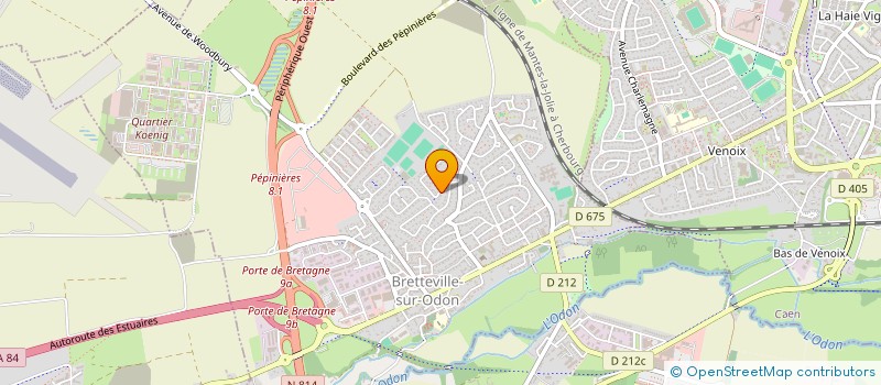 localisation de l'entreprise LAIR SERVICES  BRETTEVILLE-SUR-ODON