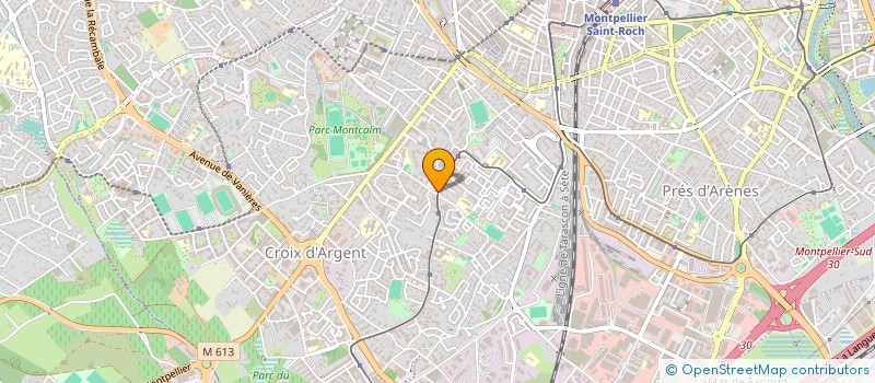 localisation de l'entreprise LAIRFO à MONTPELLIER