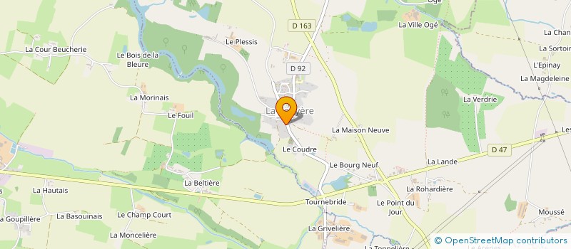 localisation de l'entreprise LAIRIE SERGE à LA COUYERE