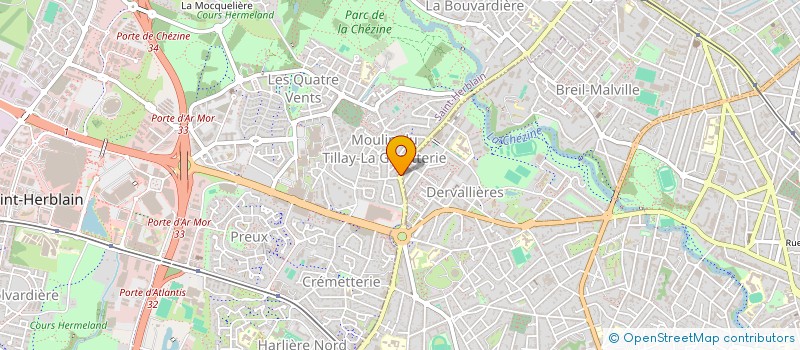 localisation de l'entreprise LAISCY 1 à SAINT-HERBLAIN