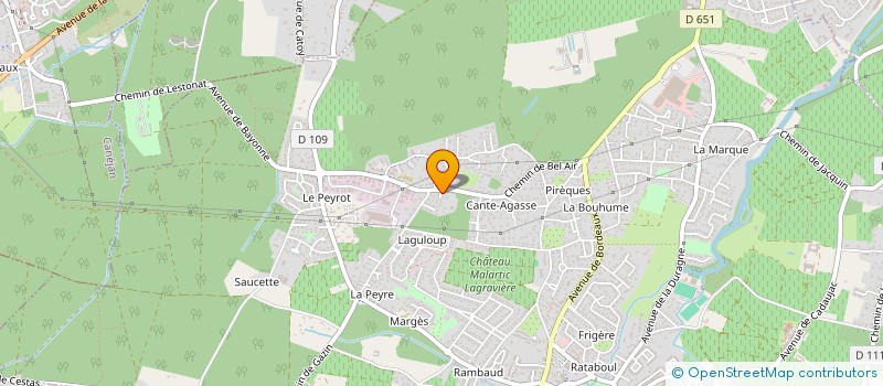 localisation de l'entreprise LAISEW IMMOBILIER  LEOGNAN