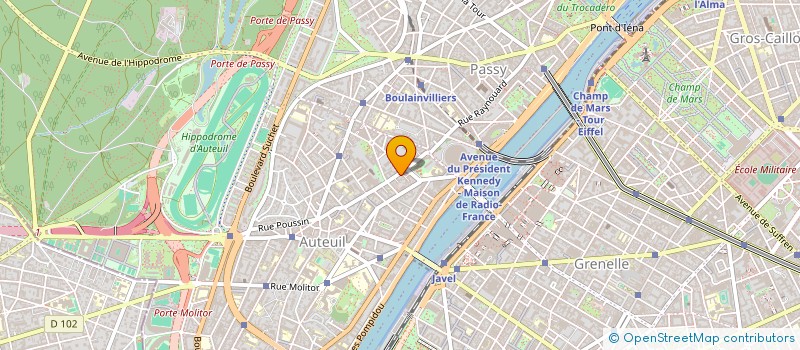 localisation de l'entreprise LAISNEY JEAN LEBRUN NICOLE EPSE LAISNEY à PARIS