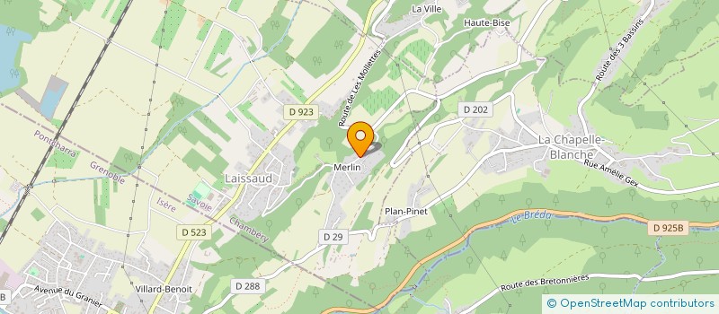 localisation de l'entreprise LAISS'NETT  LAISSAUD