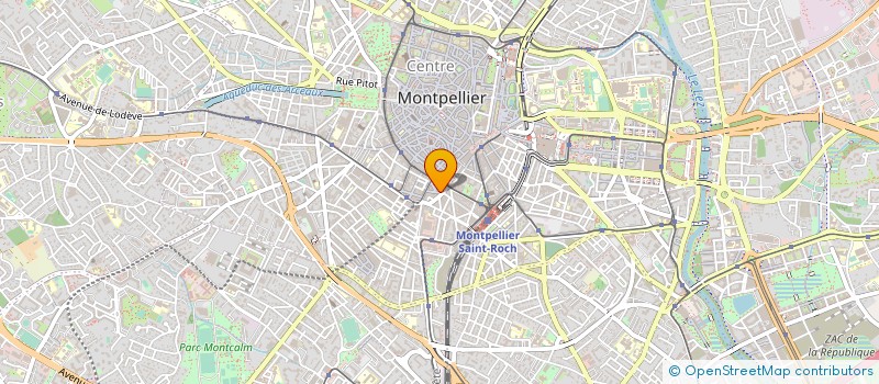 localisation de l'entreprise LAISSAC à MONTPELLIER