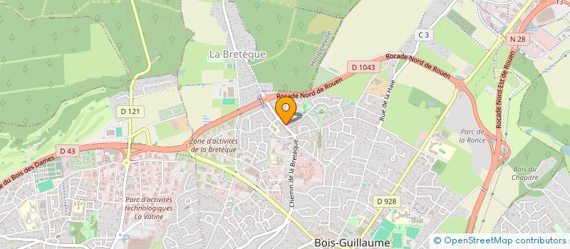 localisation de l'entreprise LAISSE BRILLER TA LUMIERE à BOIS-GUILLAUME